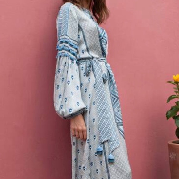 Anita Dongre Blue Dress
